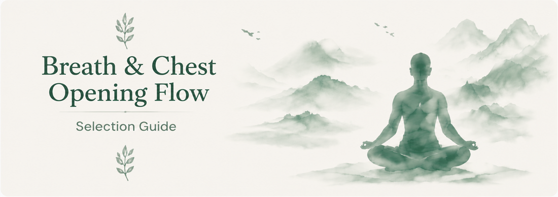 Breath & Chest Opening Flow Selection Guide