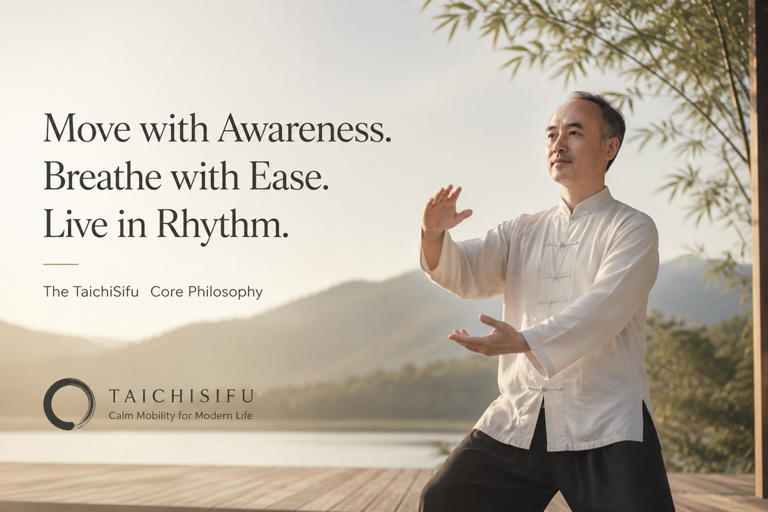 Move with Awareness. Breathe with Ease. Live in Rhythm. The Philosophy Behind TaichiSifu