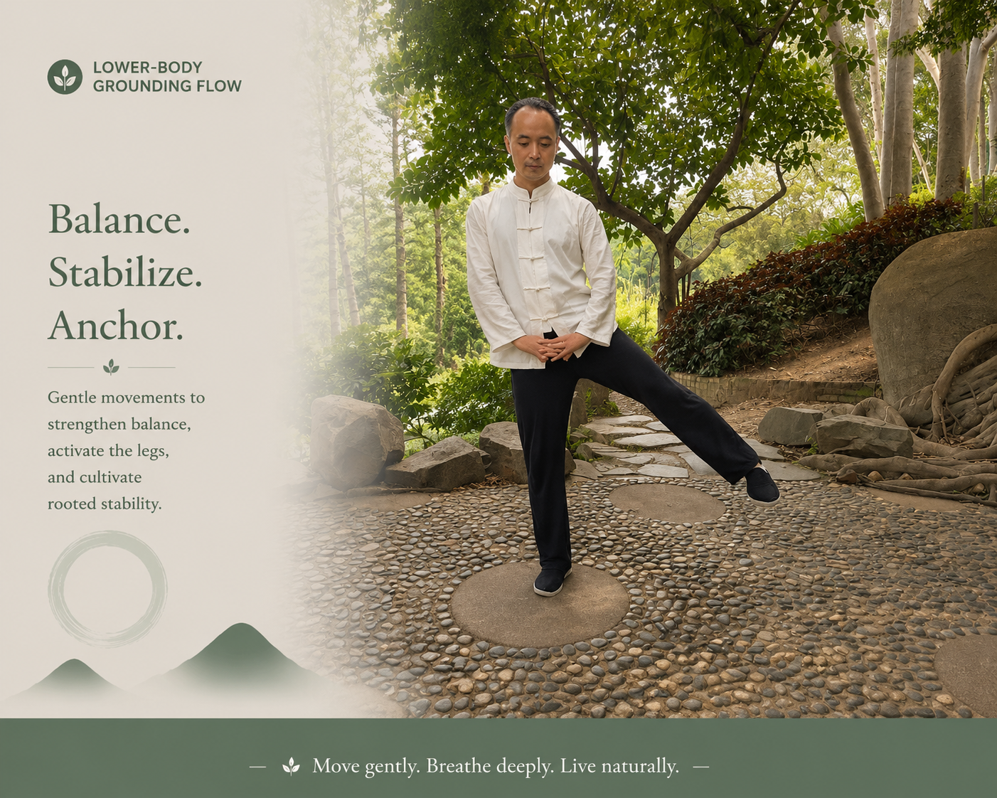 Lower-Body Grounding Flow