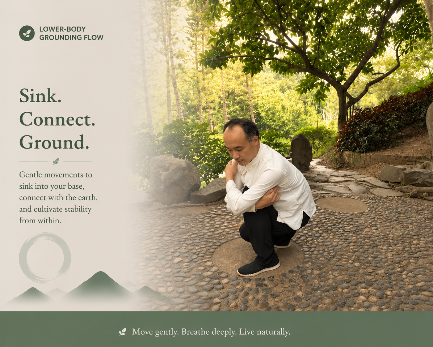 Lower-Body Grounding Flow