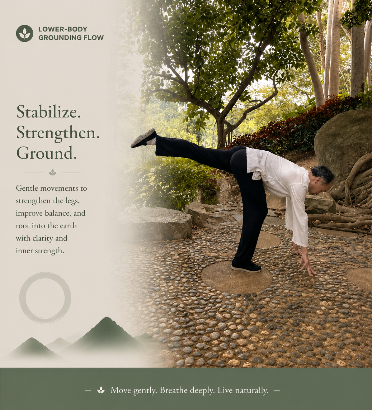Lower-Body Grounding Flow